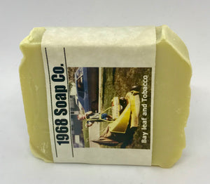 Bay Leaf and Tobacco - Cold Pressed Soap