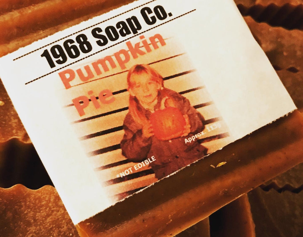 Pumpkin Pie Cold Pressed Soap